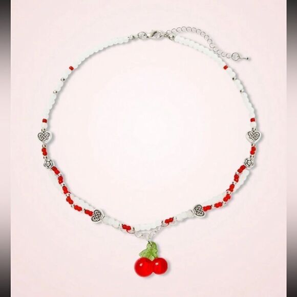 Cherry necklace N644 - Picture 2 of 5